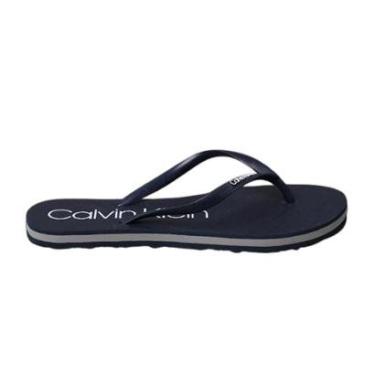 Imagem de Chinelo Masculino Calvin Klein Swin Marinho CKSWM1100-Masculino