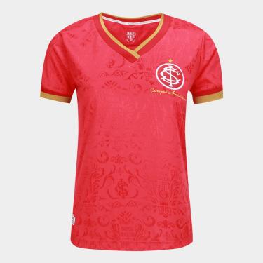 Imagem de Camisa Internacional 1975  Retrômania Feminina-Feminino