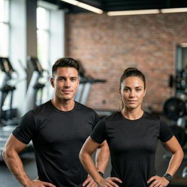 Imagem de Camisetas Unissex de Alta Performance Ideal Corrida, Treino, Academia,