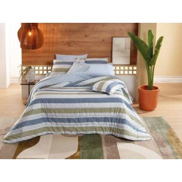 Imagem de Jogo De Cama Queen Crystal 100% Algodão 4 Peças - Teka -