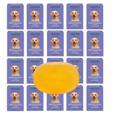 Imagem de Kit 20 Sabonete Pet Vegetal de Glicerina em Barra Granado 90g