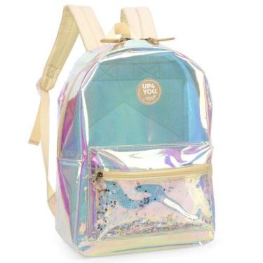 Imagem de MOCHILA COSTAS UP4YOU LARISSA MANOELA BEGE Bege, M, Bege
