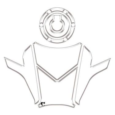 Imagem de KIT ADESIVO PROTETOR TANQUE Moto Triumph Tiger 900 20/21 Transparente 