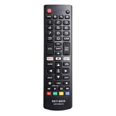 Imagem de Controle Universal Compativel LGNetflix/amazon Akb75095315 - IMPORT