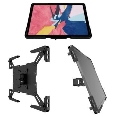 Imagem de Suporte Para Tablet De Parede Antifurto  Compatível Com iPad e Samsung