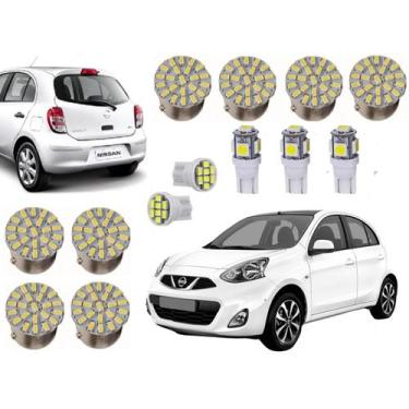 Imagem de Lâmpadas led march 11 12 13 14 15 a 19 + teto e porta malas - VELOX TI