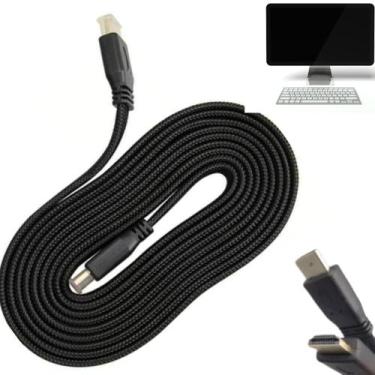 Imagem de Cabo Hdmi Blindado 3 Metros 2.0 Full Hd 1080 4k - AL