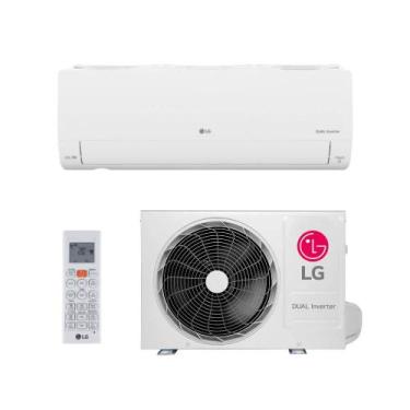 Imagem de Ar Condicionado Split 9000 BTUs LG +IA Dual Inverter Voice Frio S3NQ09