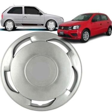 Imagem de 1 Calota Orbital Linha VW Aro 14 polegadas Encaixe Pressão Grid