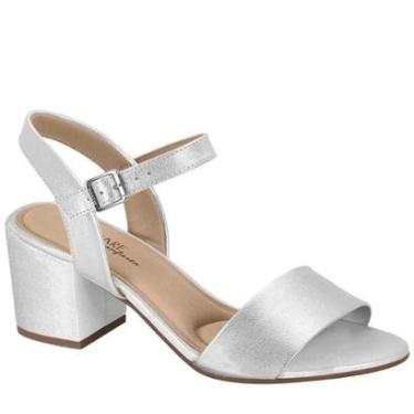 Imagem de Sandália Feminina Modare Salto Baixo Grosso Conforto 7109469 - Preto - 39-Feminino