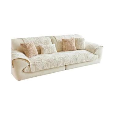 Imagem de Capa De Almofada De Sofá Em Veludo Jacquard De Algodão Shu Engrossado 