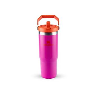 Imagem de GARRAFA TÉRMICA STANLEY TUMBLER FLIP STRAW 887ML EM AÇO INOX VIVID VIOLET 08359