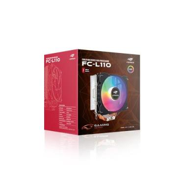 Imagem de Cooler Fan Gamer CPU FC-L110M Multicores C3Tech Gaming