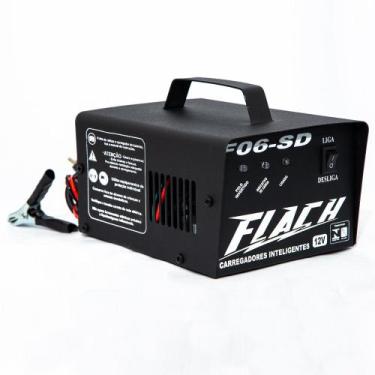 Imagem de Carregador de Baterias Inteligente F06-SD -12v - Flach, Bivolt