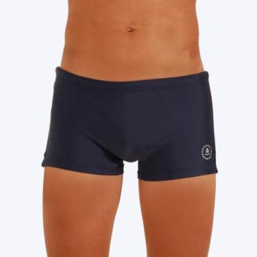 Imagem de Sunga Box Basic Color Juvenil Masculina Banana Danger 54008, Azul mari