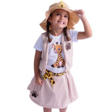 Imagem de Fantasia Infantil Safari Douvelin, Cru, 3
