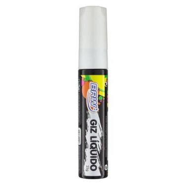 Imagem de Giz líquido 25mm branco BRW