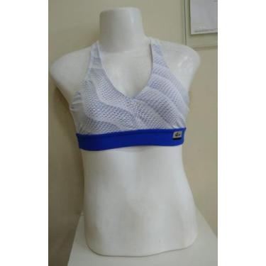 Imagem de Top nadador - TOP FIT, Branco, Palace blue, P