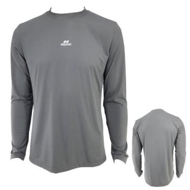 Imagem de Camiseta Com Filtro Uv 50+ Para Trilha Pesca Corrida Piscina - AQUON, 