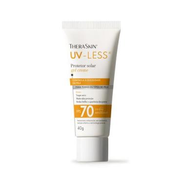 Imagem de Theraskin UVLess FPS 70 Sem Cor Protetor Solar Gel Creme 40g