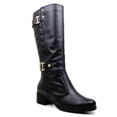 Imagem de Bota Feminina Montaria Amsterdam Forrada em lã no pé Ref.:851 - FIERO,