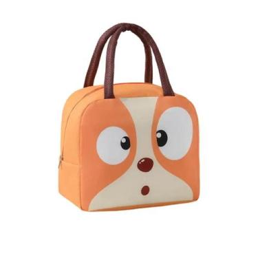 Imagem de Bolsa Térmica Lancheira Escolar com Alça Estampas Cachorro - Kapbom