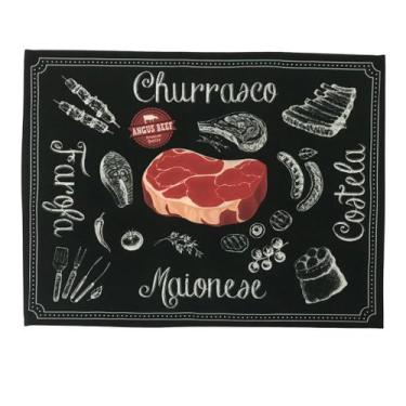 Imagem de Kit Jogo Americano com 4 Churrasco - NSW DECOR
