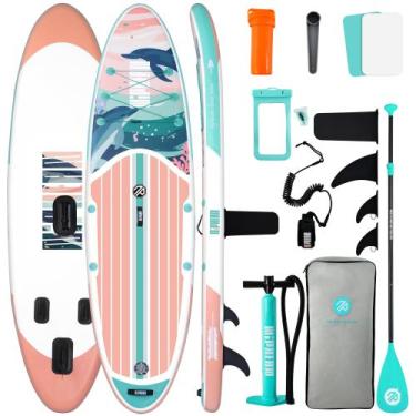 Imagem de Prancha de stand up paddle inflável Niphean 320 x 84 x 15 cm antiderra