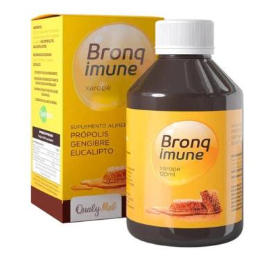 Imagem de Xarope Bronq Imune Mel Propolis Eucalipto QualyMel Fluido 120ml - Qual