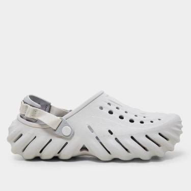 Imagem de Sandália Crocs Echo Glog, Cinza, 37