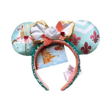 Imagem de Tiara De Orelhas Do Mickey Mouse Da Disney Para Meninas Com Lantejoula