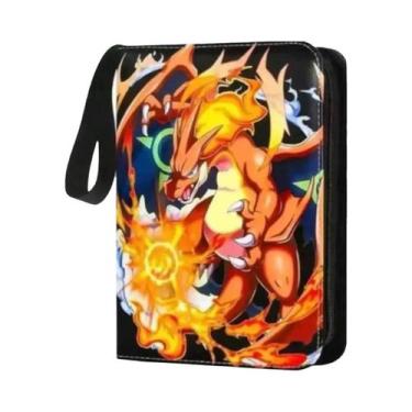 Imagem de Álbum De Cartas Pokémon Para Crianças, Álbum De Fotos Com Zíper Em PU,