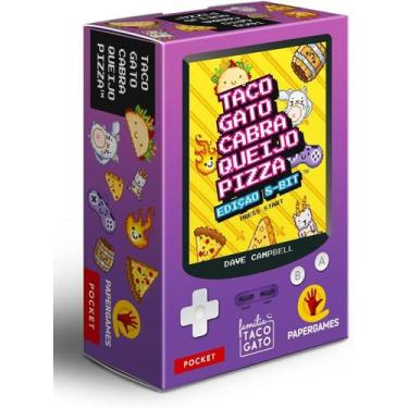 Imagem de Jogo De Carta Taco Gato Cabra Queijo Pizza: 8-Bit Papergames