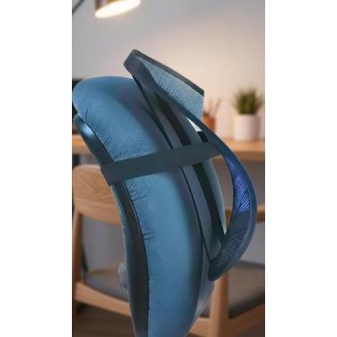 Imagem de Encosto Lombar Ergonômico Universal Preto - Congratulations Store