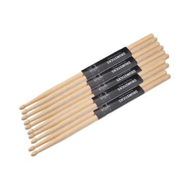Imagem de Baquetas Clássicas De Maple 5A/7A, Resistentes Para Prática E Performa
