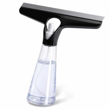 Imagem de Rodo Mop Spray Reservatório 360ml Preto Piso Porcelanato Vidro Limpeza