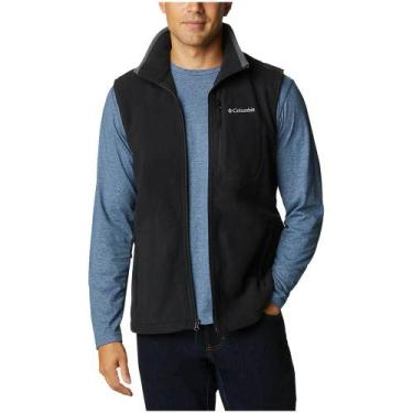 Imagem de Colete Columbia Fleece Fast Trek Black Cor:BlackTamanho:M, Black, M