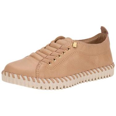 Imagem de Tênis feminino casual twister bottero 354304, Bege, 35