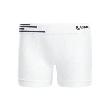 Imagem de Cueca Boxer Infantil Lupo 00132-002 Microfibra T. P/GG, P, 1120, Branc
