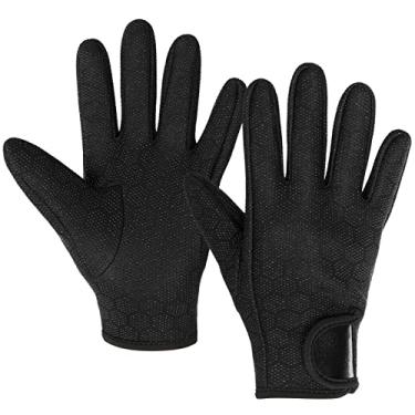 Imagem de Luvas de mergulho antiderrapantes,Luvas de mergulho de neoprene 1,5 mm feminino masculino Luvas de mergulho antiderrapante para mergulho com snorkel, natação, surfe, vela, caiaque,