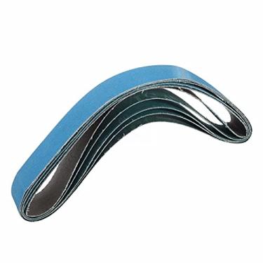 Imagem de 5 pcs 915mm * 50mm misturado grão lixando cintos de lixamento zircônia 40# 60# 80# 120# YYDFPIIA (Grit : 5Pcs 60 Grit)