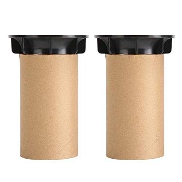 Imagem de Tubos de porta de alto-falante para realçador de graves, substituição de portas de ar de subwoofer e peças de bricolagem, 72 mm x 118 mm, 2 peças