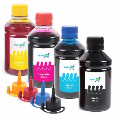 Imagem de Kit 4 Tintas para Impressora Ink Tank 416 250ml Inova Ink