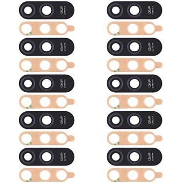 Imagem de HONGYAN Peças de substituição de telefone celular 10 PCS Lente da câmera traseira para Xiaomi Redmi 9a / Redmi 9i M2006C3LVG M2006C3LG M2006C3LI M2006C3LII Acessórios telefônicos