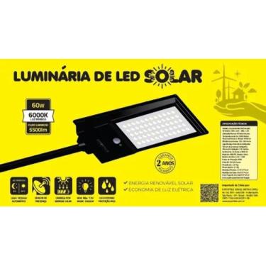 Imagem de Luminária Solar - Exportale