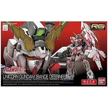 Imagem de Bandai RG 1/144 RX - 0 Unicorn Gundam BANDE DESSINEE Ver. Plastic Kit