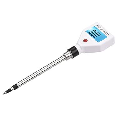 Imagem de Tingpai Medidor de solo EC testador de solo com tela de luz de fundo portátil testador de s nidade do solo pa estufa ja im fazenda pomar