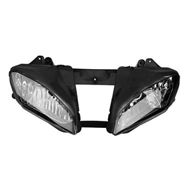 Imagem de Suuonee Farol de cabeça, cabeça de motocicleta farol de montagem de luz dianteira apto para YZF-R6 YZF R6 2008-2016