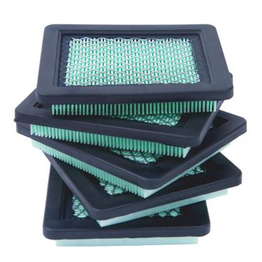 Imagem de HooDELL pacote com 5 filtros de ar 17211-zl8-023, compatível com Honda gcv160 gcv190, Husqvarna 7021p, cortador de grama premium elemento de limpador de ar