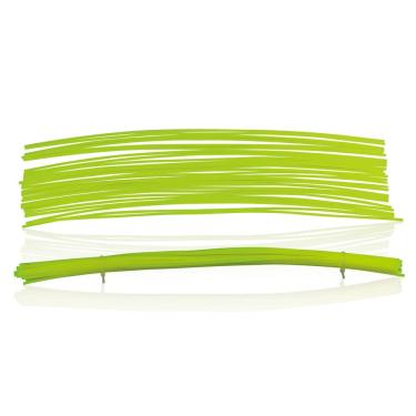 Imagem de Karbay Linha de substituição Flex-A-Line 40 unidades, compatível com a linha de substituição Sun Joe SDJ616L para triturador de folhas Sun Joe SDJ616